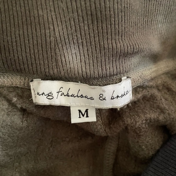 Young Fabulous & Broke Tie Dye Joggers Medium - Picture 7 of 8